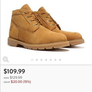 Timberland men’s basic waterproof chukka boot